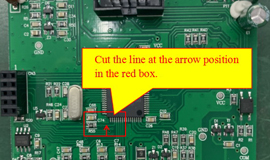 Solution to remove short-circuit protection line